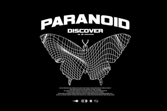 Download Paranoid Butterfly Design - Premium Resources