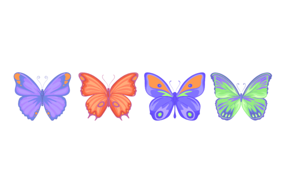 Download Set Art Butterfly Design - Premium Bundle