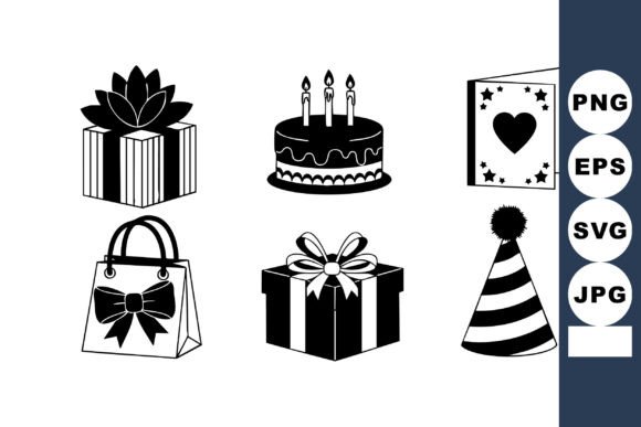Download Birthday Celebration Icons Pack - Celebration Collection