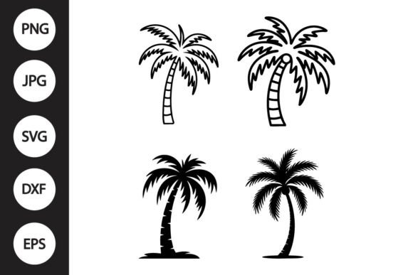 Download Palm Tree SVG, Palm Tree Clipart - Palm tree svg Collection